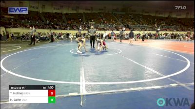 112 lbs Round Of 16 - Tyler Holmes, Broken Arrow Wrestling Club vs Harrison Cofer, Standfast