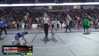 90 lbs Champ. Round 1 - Brinnley Morris, Jr. Kaws vs Bryndle Danner, Trailblazer Wrestling Club