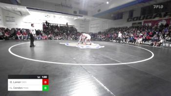 173 lbs Final - Daschle Lamer, Crescent Valley (OR) vs Luke Condon, Poway