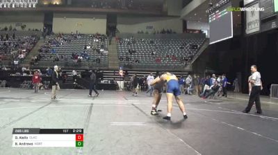 285 lbs Consolation - Darryl Aiello, Clackamas vs Brian Andrews, Northeast Oklahoma