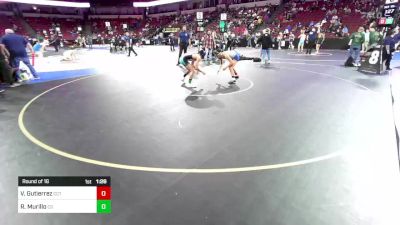 126 lbs Round Of 16 - Victor-Alexander Gutierrez, Central Catholic (SJ) vs Richard Murillo, Canyon Springs (SS)