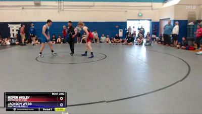 150 lbs Quarterfinal - Roper Higley, Brothers Of Steel vs Jackson Webb, Fighting Squirrels