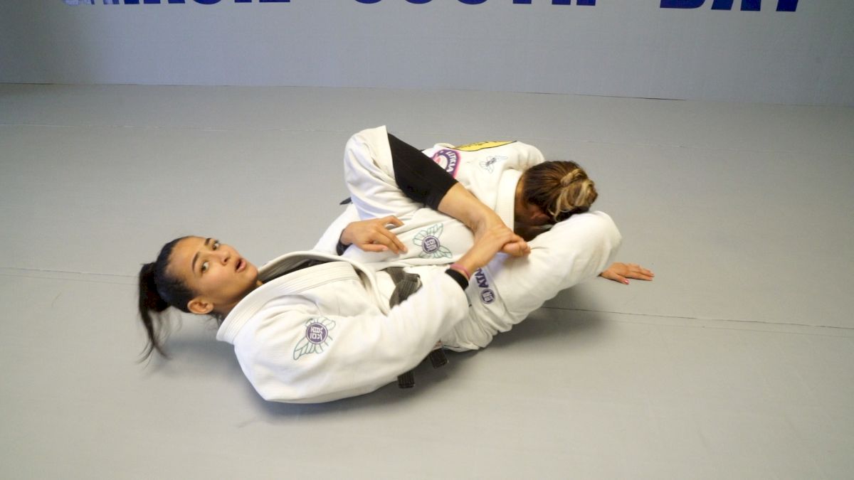 Beatriz Mesquita Teaches Closed Guard Sweep and Submission Sequence