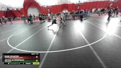 187 lbs Quarterfinal - Kade Splinter, Team Nazar Training Center vs Nicholas Bonfiglio, Wisconsin