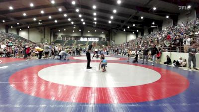 68 lbs Round Of 16 - Lilyana Wilson, Bison Takedown Wrestling Club vs Michael Taft, South Georgia Athletic Club