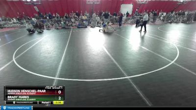 120 lbs Cons. Round 2 - Brady Marks, Askren Wrestling Academy vs Hudson Henschel-Paar, Askren Wrestling Academy