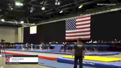 Karlee English - Tumbling, Powerhouse - 2021 USA Gymnastics Championships