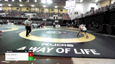 165 lbs Round Of 32 - Andrew St. Pierre, Thayer vs James Cross, McCallie School