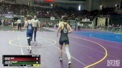 D 1 106 lbs Cons. Round 2 - Jacob Pailet, Mandeville vs Adam Day, Live Oak