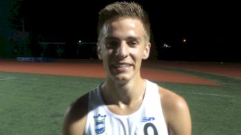 Reed Brown after 3:59.30, 4th best US prep history