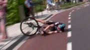 Tao Geoghegan Hart Crashes At Hammer Series