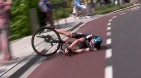 Tao Geoghegan Hart Crashes At Hammer Series