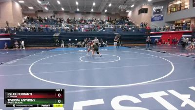 185 lbs Semifinal - Rylee Ferranti, Klein Oak vs Tiveopa Anthony, Dallas Skyline