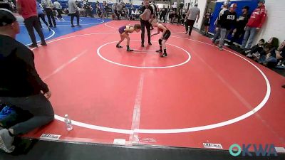 76 lbs Consi Of 4 - Bentyn Snead, Barnsdall Youth Wrestling vs Joely Hunt, Vian Wrestling Club