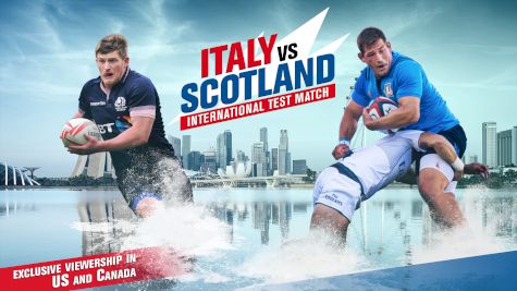 FloRugby To Stream Italy v Scotland International Test