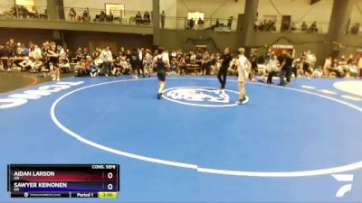 132 lbs Cons. Semi - Aidan Larson, OR vs Sawyer Keinonen, OR