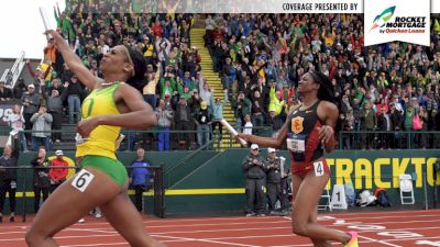 KICK OF THE WEEK: Oregon's Raevyn Rogers Anchors 4x400m To Ducks Team Title