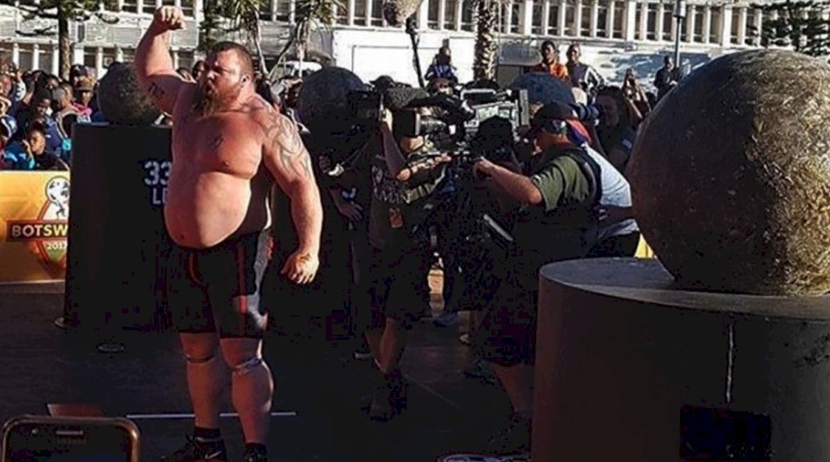 Ex-Swimmer Wins World's Strongest Man Title