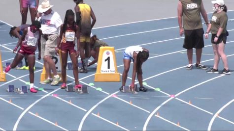 Youth Girls' 100m Championship, Finals 1 - Age 12