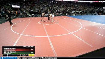 D1-170 lbs 1st Place Match - Ethan Riddle, Germantown vs Caden Young, Shawano Community