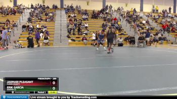 285 lbs Cons. Round 4 - Jahmari Pleasant, Cloud County vs Erik Garcia, Harper CC