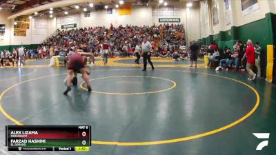 182 lbs Champ. Round 1 - Alex Lizama, Paramount vs Farzad Hashimi, El Dorado