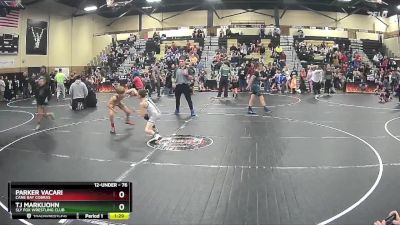 76 lbs Round 2 - Parker Vacari, Cane Bay Cobras vs Tj Markijohn, Sly Fox Wrestling Club