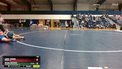 184 lbs Finals (2 Team) - Ryan DeVivo, Johnson & Wales (RI) vs Jake Jones, Ithaca