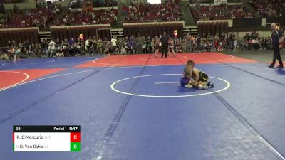 58 lbs Cons. Round 2 - Declan Van Dyke, CJI Hawks vs Rocco DiMercurio, Summit Wrestling Club