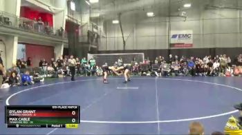 130 lbs Finals (8 Team) - Max Cable, Tennessee Red vs Dylan Grant, Montana Maroon