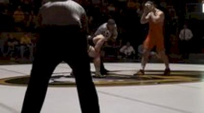 285 lbs match Devin Mellon Missouri vs. Alan Gelogaev Oklahoma State