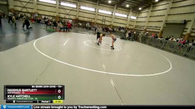 70+ Round 3 - Maximus Bartlett, 208 Badgers vs Kyle Hatchell, Wasatch Wrestling Club