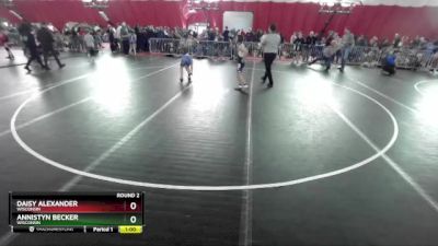 94-102 lbs Round 2 - Annistyn Becker, Wisconsin vs Daisy Alexander, Wisconsin