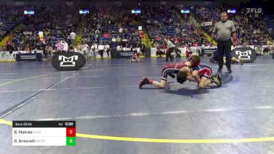 60 lbs Round Of 32 - Carson Pollack, Jim Thorpe vs Lucas Gush, Belle Vernon