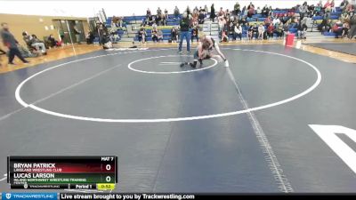 83 lbs Cons. Round 2 - Lucas Larson, Inland Northwest Wrestling Training Center vs Bryan Patrick, Lakeland Wrestling Club