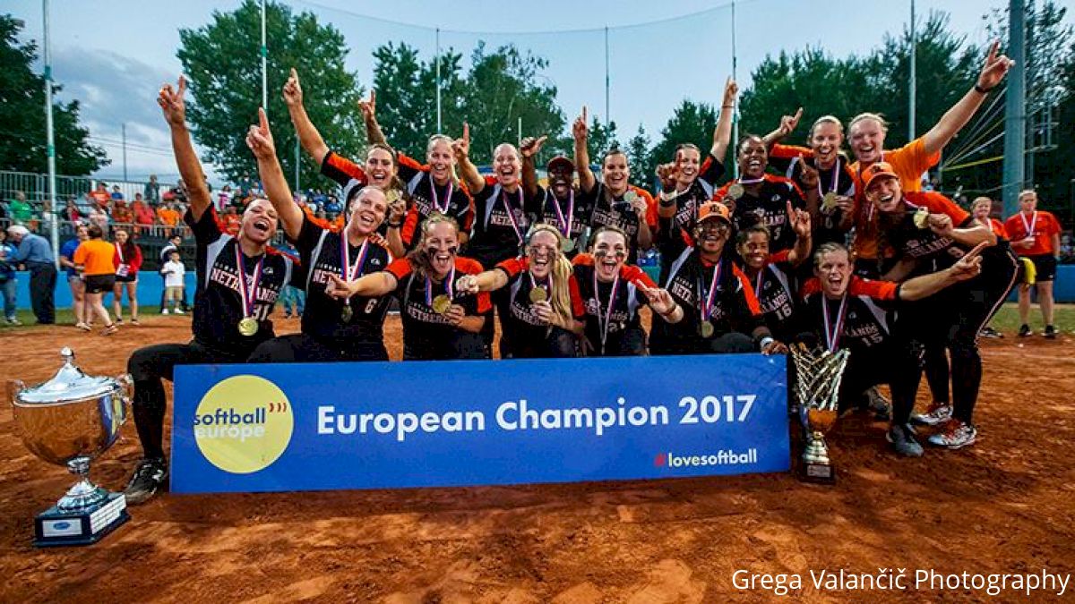 The Netherlands Capture The 2017 European Softball Championship