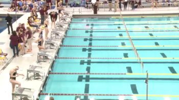 Minnesota Quad, Women 100 Free Heat 1