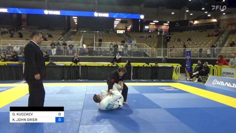 OLEG KUDZAEV vs KEVIN JOHN GRIER 2024 Pan Jiu Jitsu IBJJF Championship