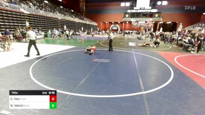 144 lbs Rr Rnd 5 - Lane Rumsey, Cowboy Kids vs Ezekiel Hill, Heights WC