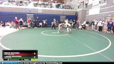 132/138 Cons. Round 1 - Brock Richards, East Idaho Elite vs Landen Benavides, Unattached