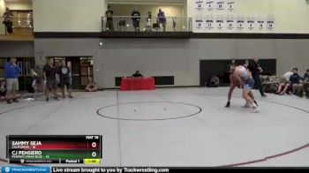 136 lbs Semis & 1st Wrestleback (8 Team) - Sammy Seja, California vs CJ Pensiero, Pennsylvania Blue