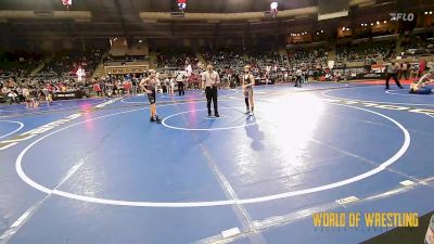 80 lbs Consi Of 32 #2 - Ty Sisson, Maurer Coughlin Wrestling Club vs Dominic Marchack, Eierman Elite