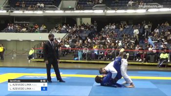 LUAN AZEVEDO LIMA vs DIMITRIUS SOARES SOUZA 2021 World Jiu-Jitsu IBJJF Championship