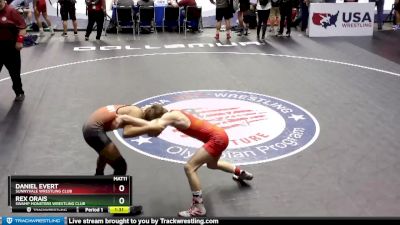 138 lbs Champ. Round 1 - Rex Orais, Swamp Monsters Wrestling Club vs Daniel Evert, Sunnyvale Wrestling Club