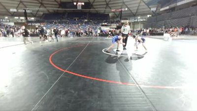 119 lbs Champ. Round 2 - Joe Ethan Tristan, Tri Cities Wrestling Club vs Treycen Sample, Montesano Mad Dogs Wrestling