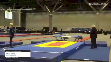 Olivia Oliver - Double Mini Trampoline, Stars Gymnastics - 2021 USA Gymnastics Championships