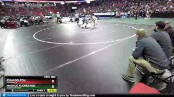 D1-160 lbs Cons. Semi - Magnus Kuokkanen, Waukesha West vs Ryan Dolezal, Marshfield