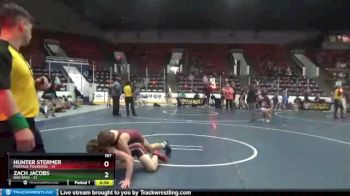 167 lbs Round 2 (4 Team) - Zach Jacobs, Bad Bass vs Hunter Stermer, Portage Pounders