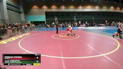 110-120 lbs Round 4 - Morgan Stevens, R.A.W.C vs Clay Ghisletta, Damonte Ranch Mustangs