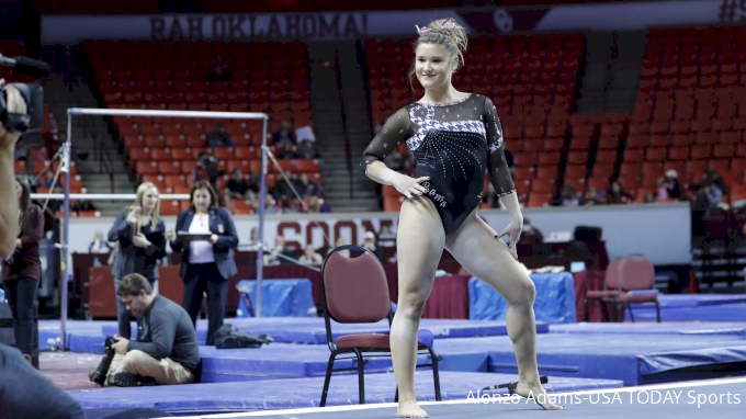 Maddie Desch NCAA Floor Alabama